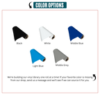 Custom Boat Name Vinyl Decal- Single Color