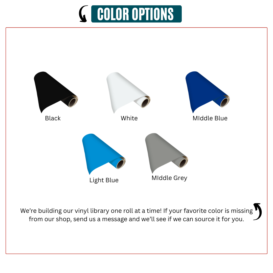 Custom Boat Name Vinyl Decal- Single Color