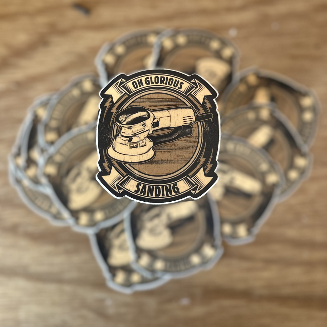 Oh Glorious Sanding Sticker - 2 Pack